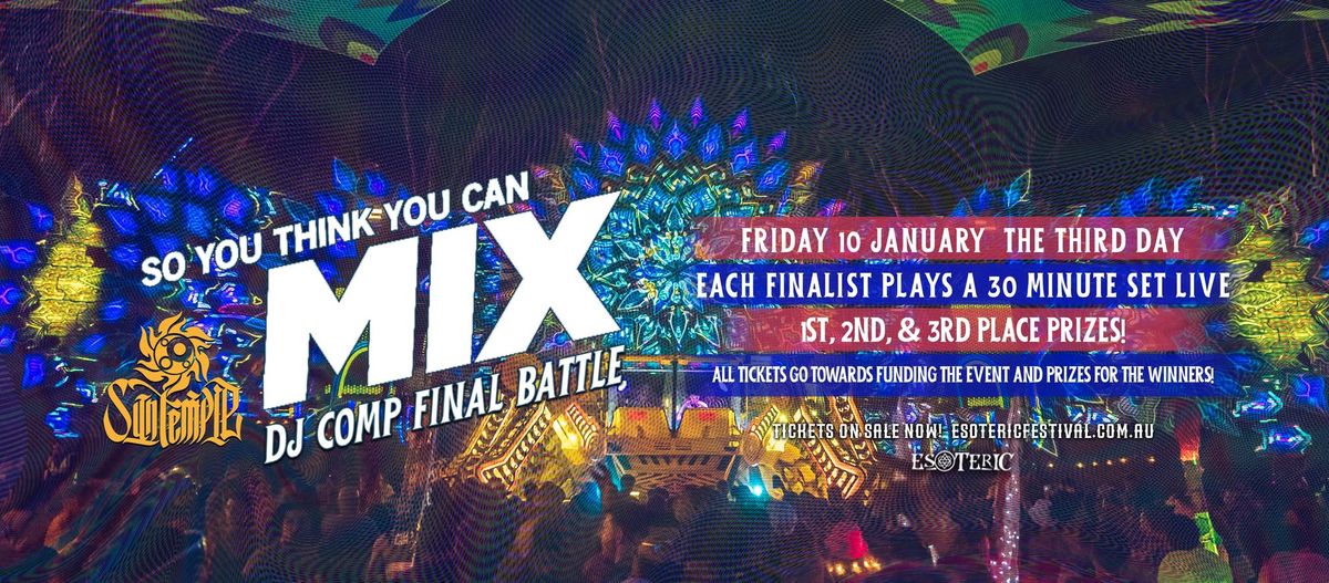 So You Think You Can Mix DJ Comp Finals