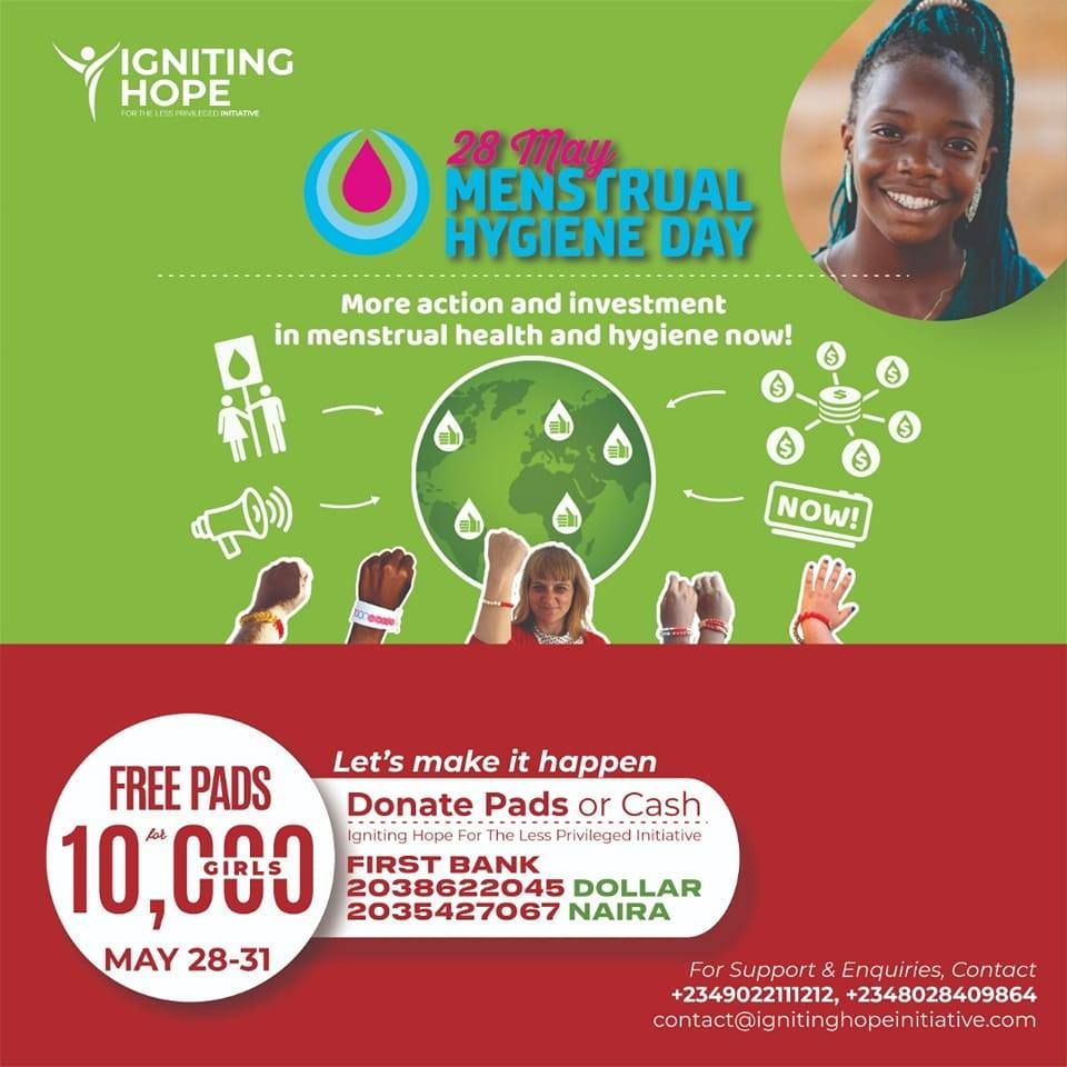 Menstrual Hygiene Day 2022 Government College Agege Lagos 28 May To 31 May 8748