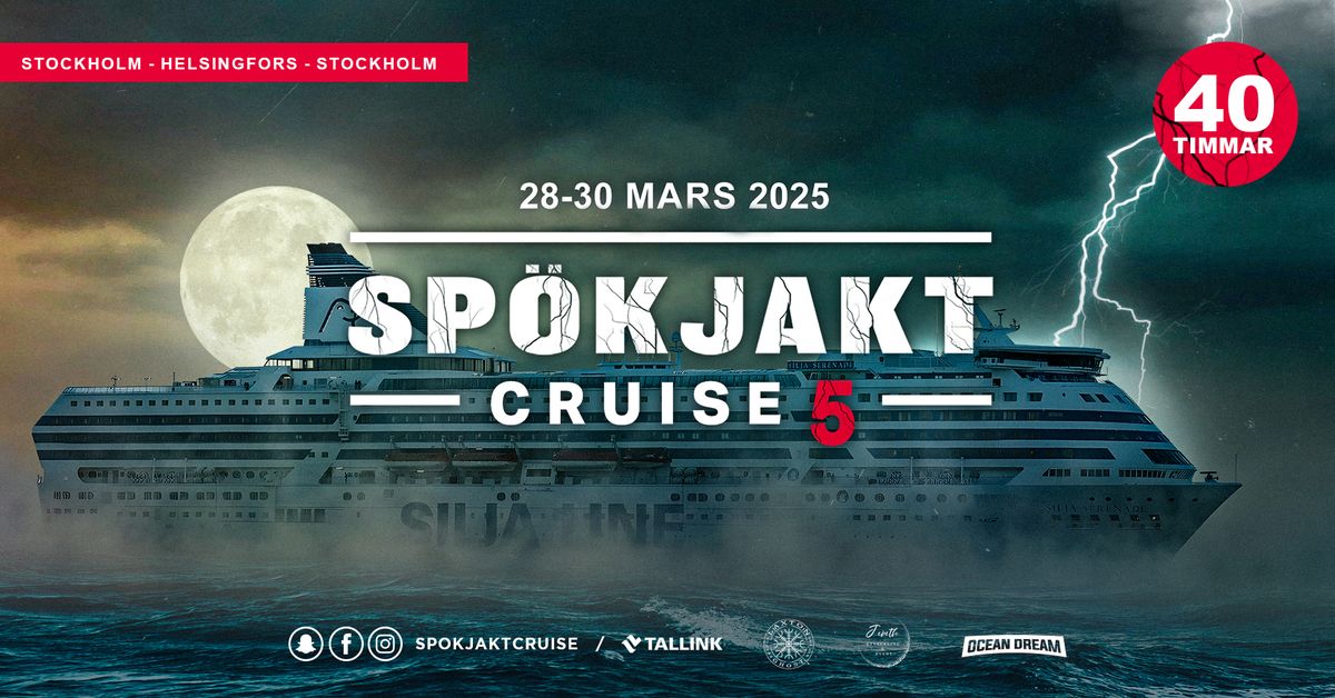 SP\u00d6KJAKT CRUISE #5 \/ 28 MARS - 30 MARS