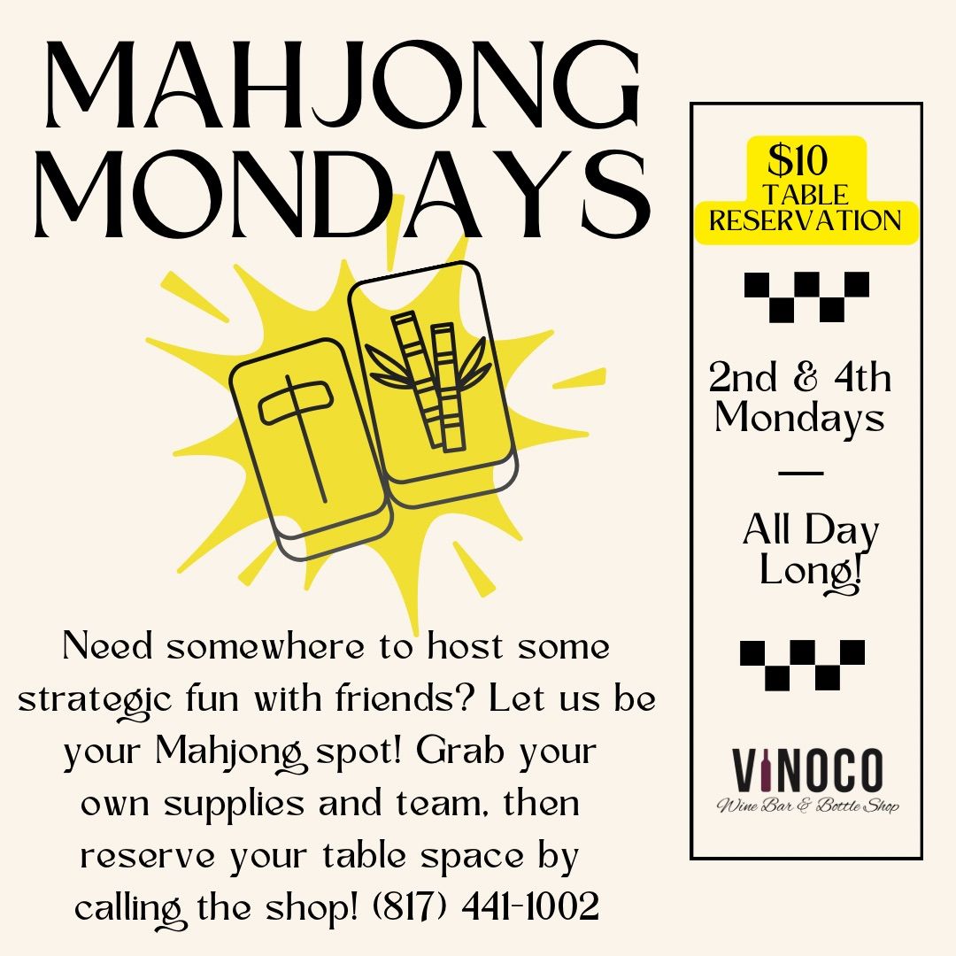 Mahjong Mondays