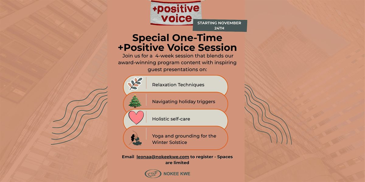 +Positive Voice 4-Week Session