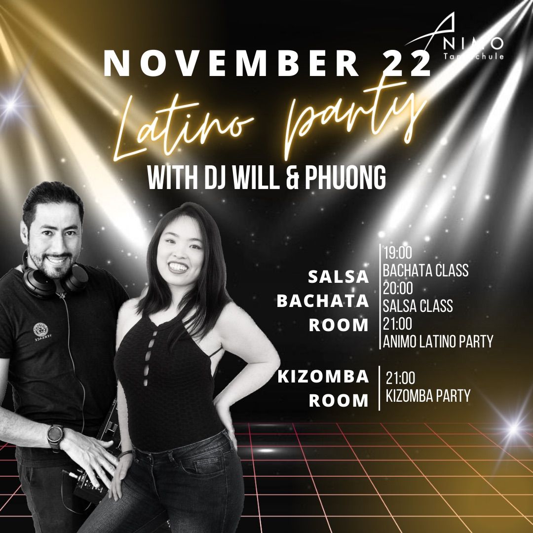 Animo Latino 2 rooms (Kizomba & Bachata\/Salsa) 