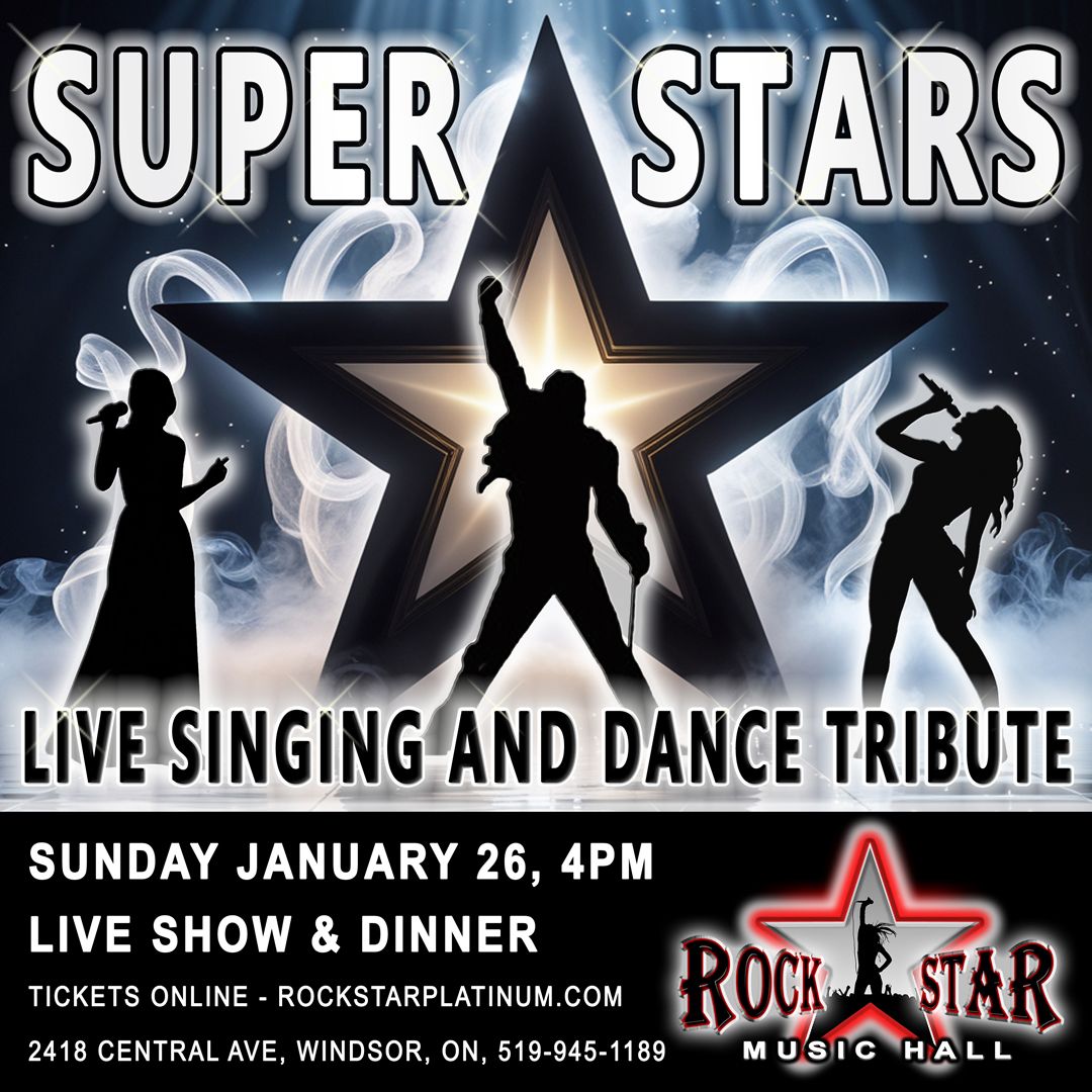 Superstars - Live Singing and Dance Tribute 