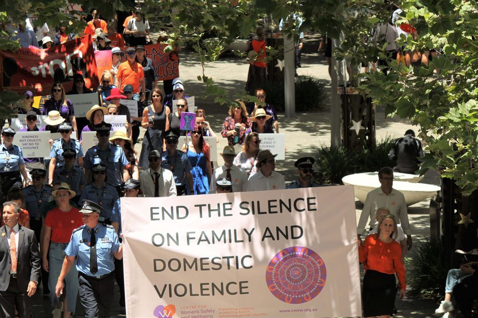 32nd Annual Silent Domestic Violence Memorial March