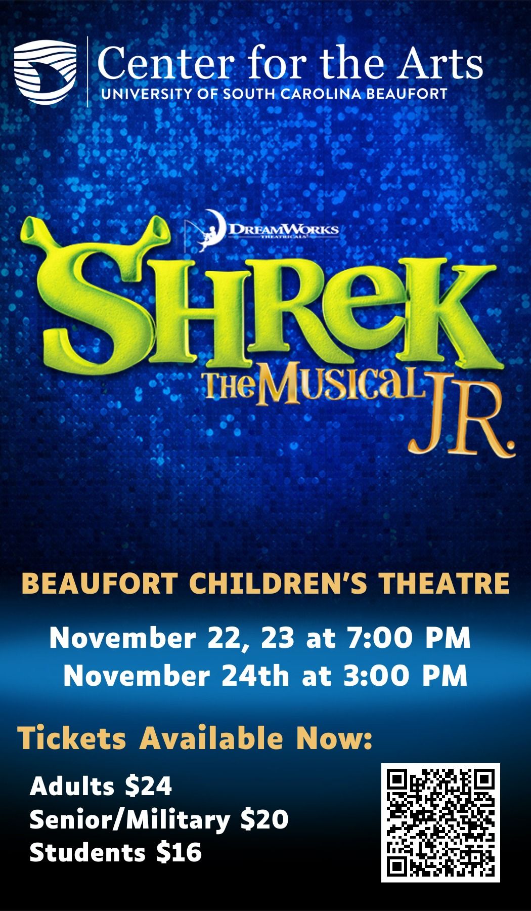 Beaufort Children's Theatre presents Shrek Jr. 