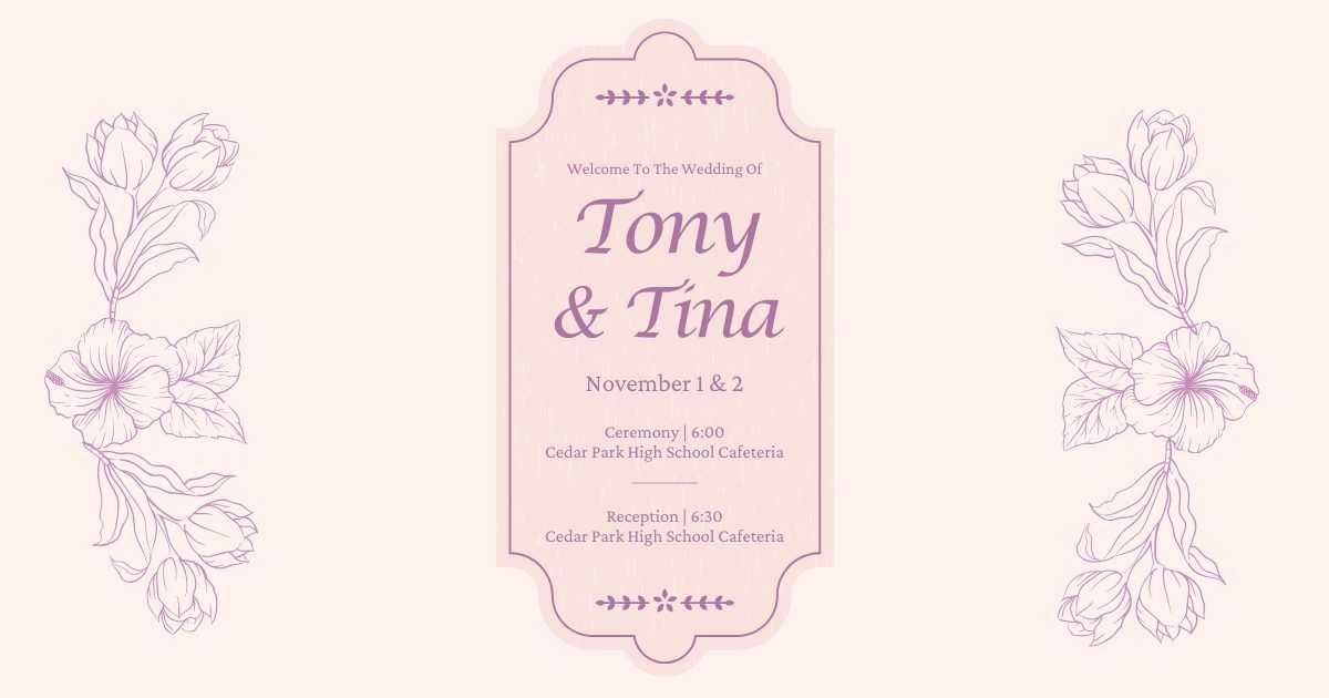 Dinner and a Show:  Tony n Tina's Wedding