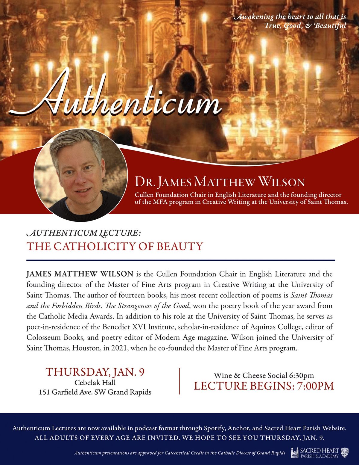 Authenticum with Dr. James Matthew Wilson