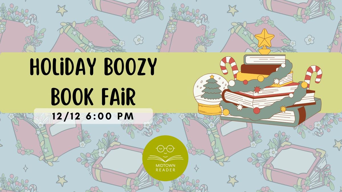 Holiday Boozy Book Fair