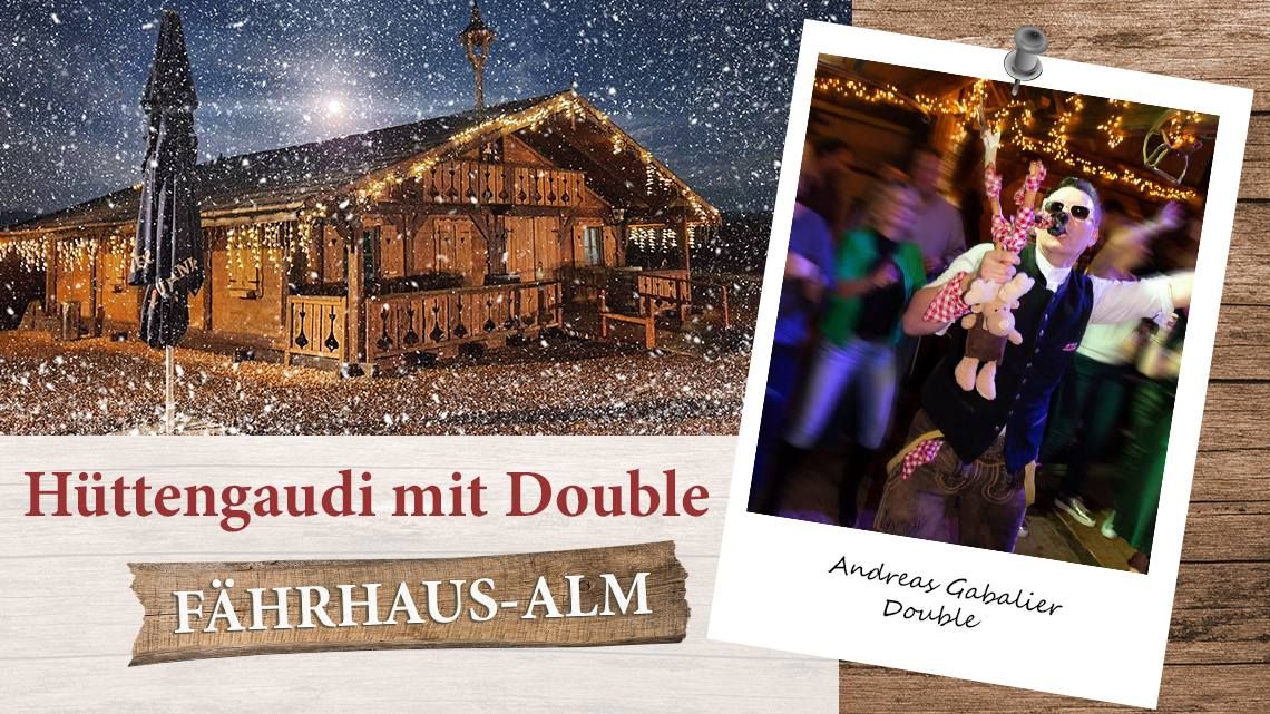 H\u00fcttengaudi mit Andreas Gabalier Double