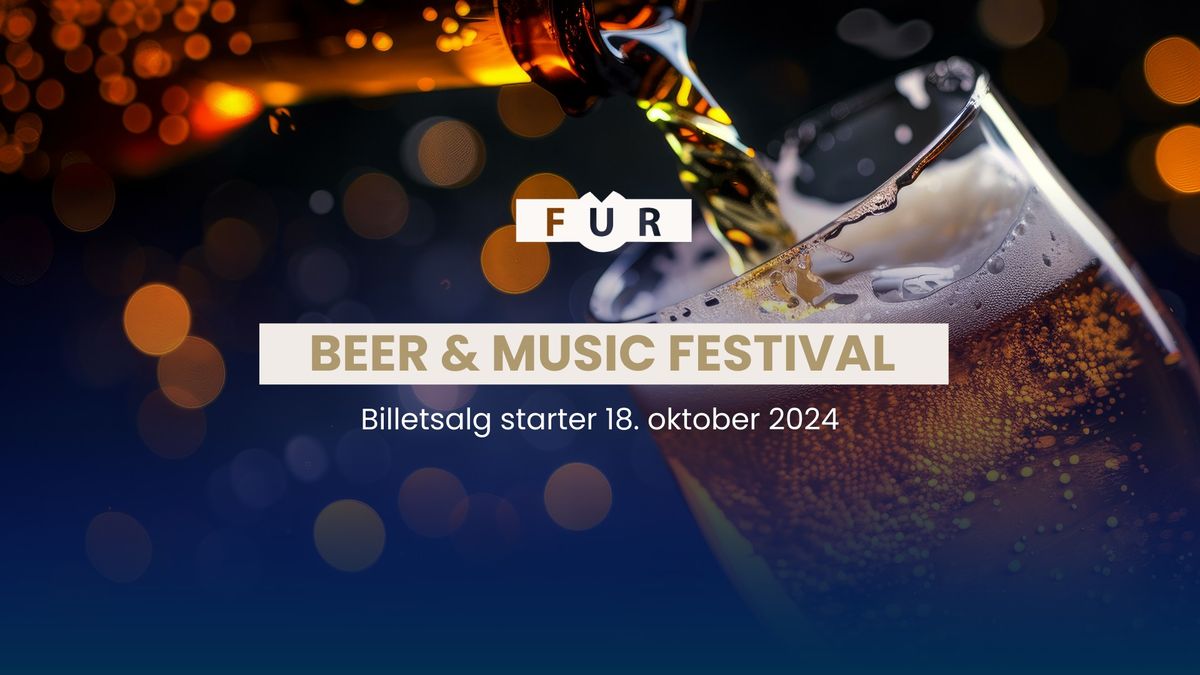 Beer & Music Festival med livemusik