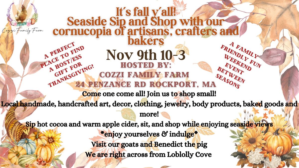 Seaside artisan and craft market 