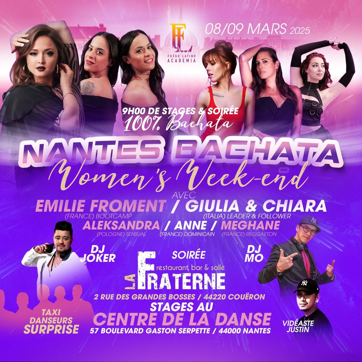 NANTES BACHATA WOMEN\u2019S WEEK-END \ud83d\udc83\ud83c\udffc