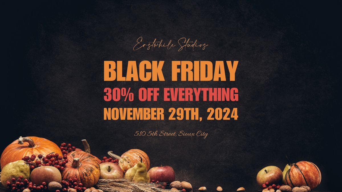 Black Friday Sales Event