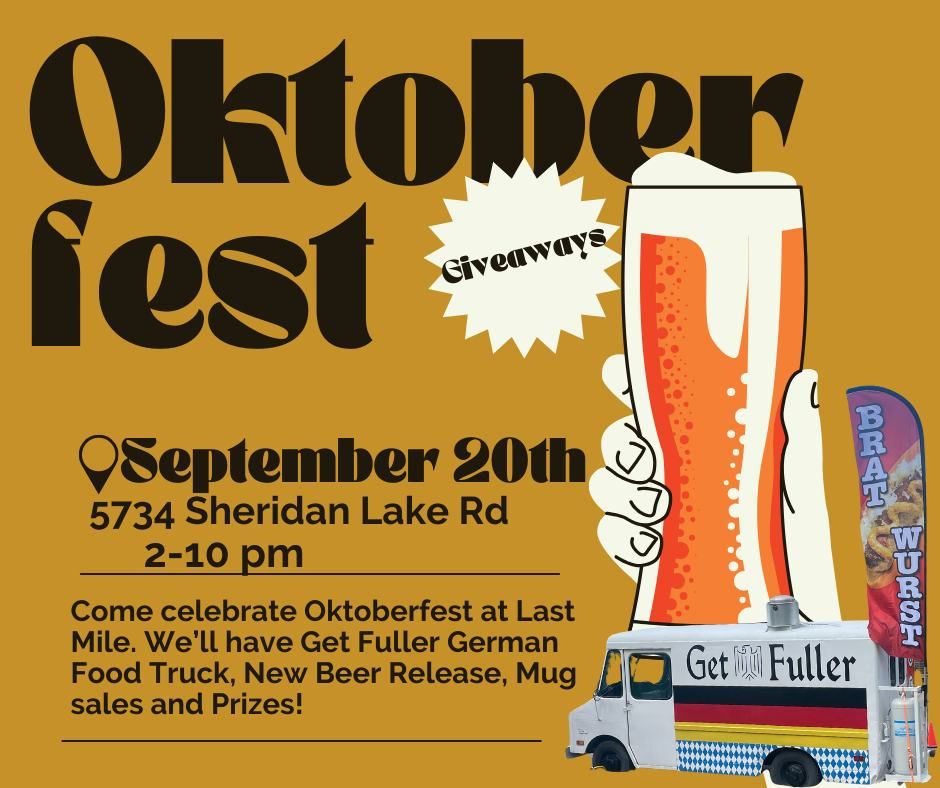 Oktoberfest - Last Mile Brewery Taproom