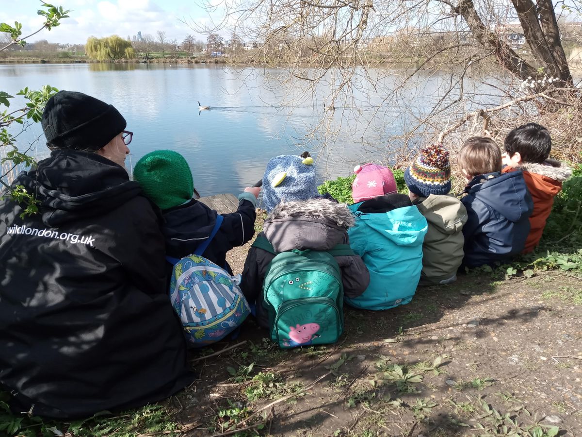 Monday Forest School - Walthamstow Wetlands - Autumn 2021