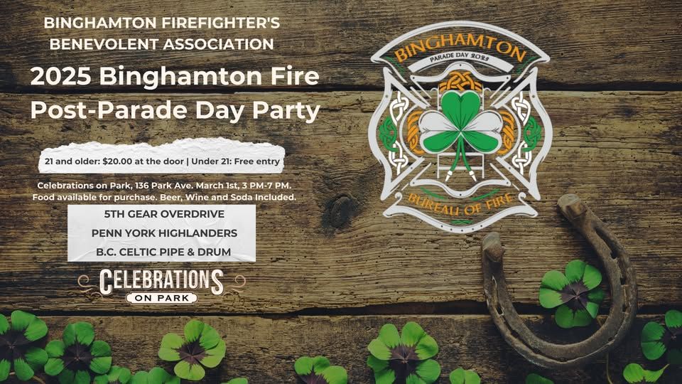 Binghamton Firefighters Benevolent Post-Parade Party