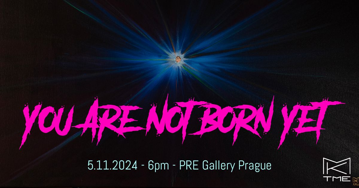 "You Are Not Born Yet." - Vernisage