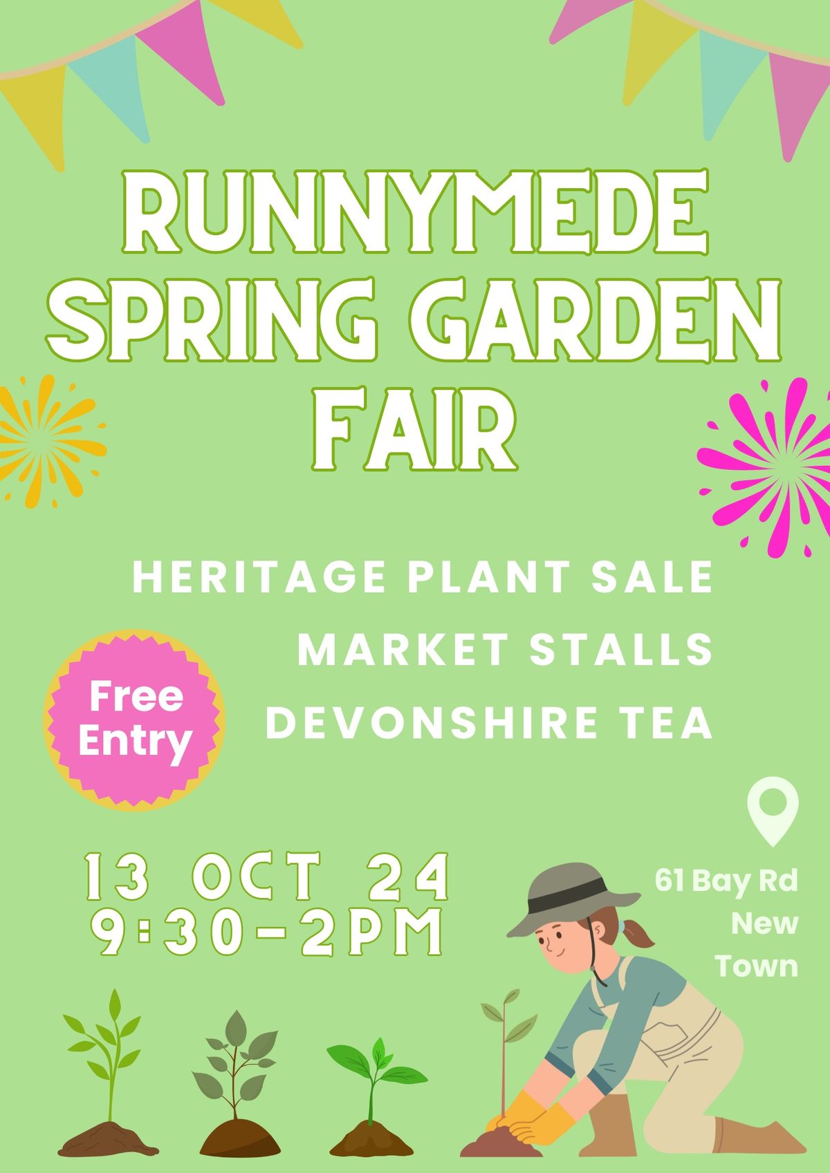 Runnymede Spring Garden Fair! 