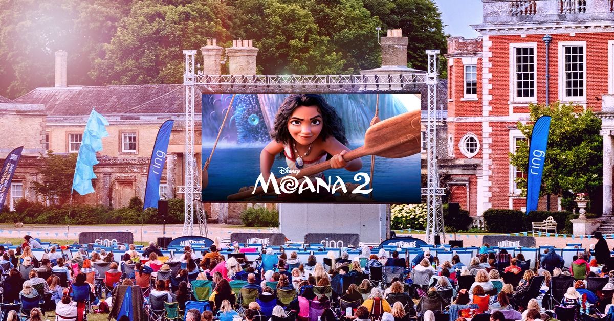 Moana 2 Outdoor Cinema Experience at Capesthorne Hall