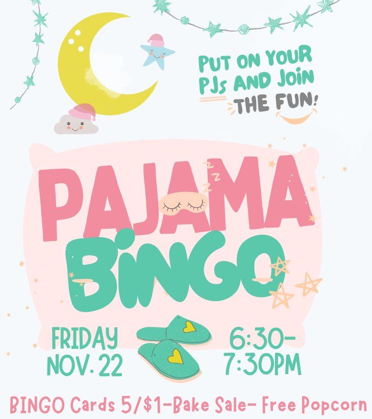 Pajama Bingo