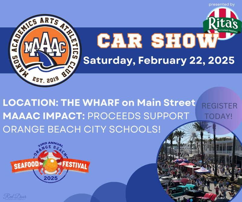 33rd Orange Beach Seafood Festival & MAAAC Car Show