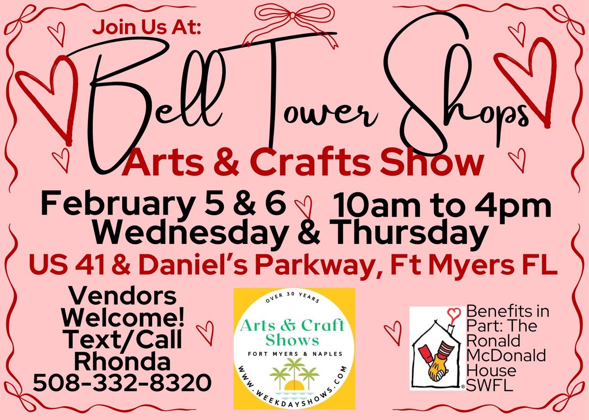 14th Bell Tower Valentine Fine Arts & Crafts Show