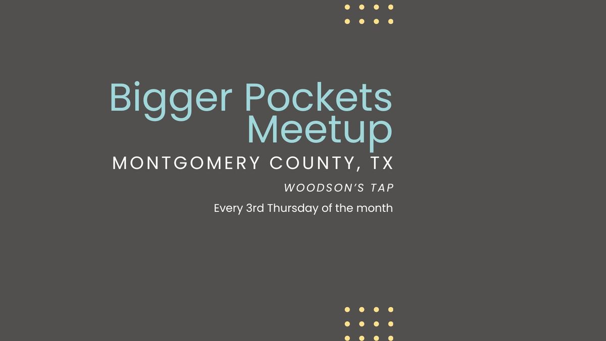 Real Estate Meetup - Montgomery County