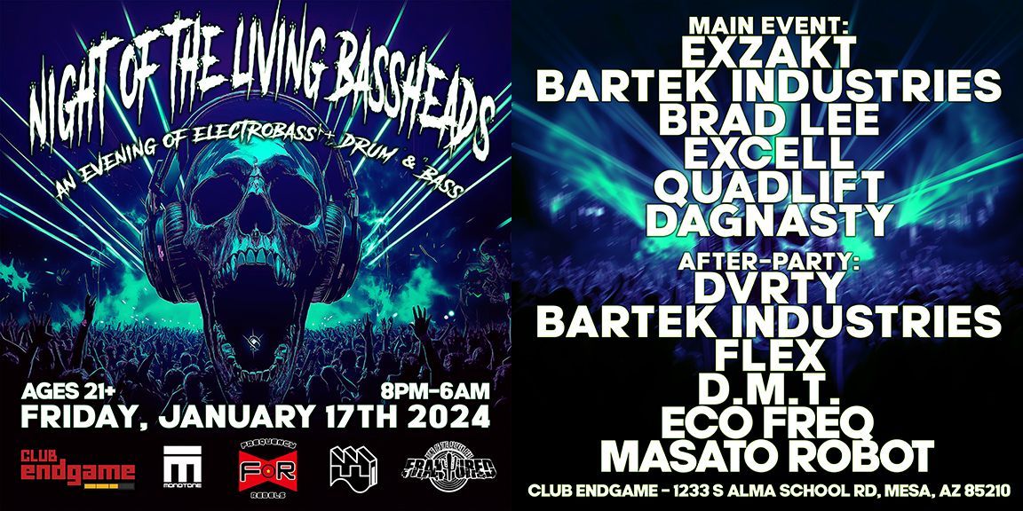 Night of The Living Bassheads