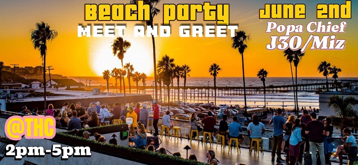 Beach Party Meet & Great