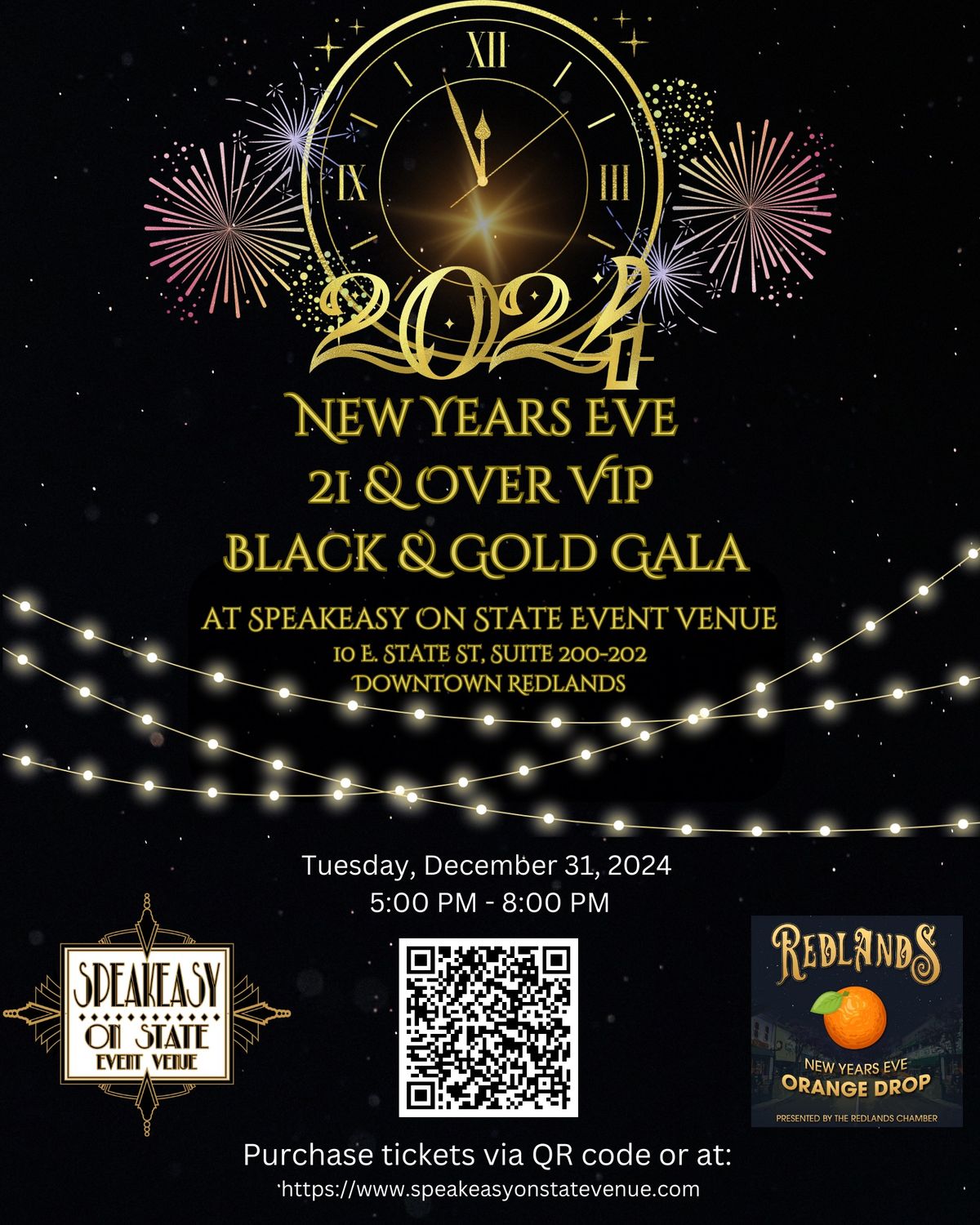 New Years Eve Gala - Speakeasy On State Venue