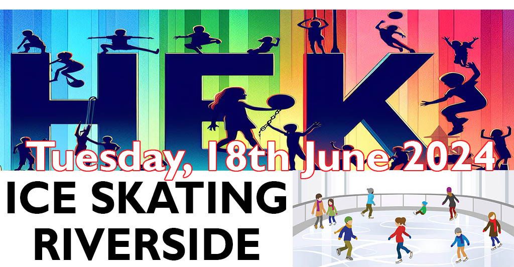 Ice Skating at Riverside, Chelmsford - Tuesday 18th June 2024 - REF: HEK021