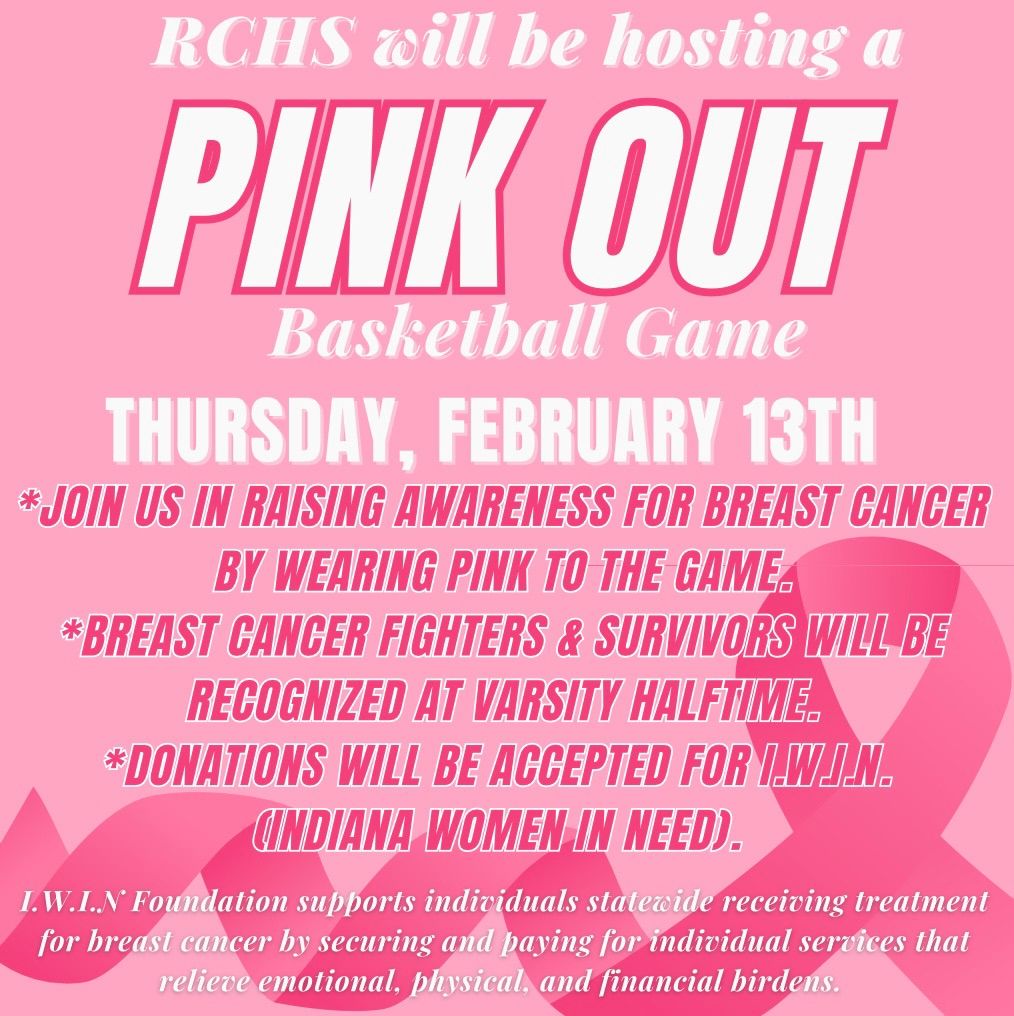 RCHS Pink Out Basketball Game