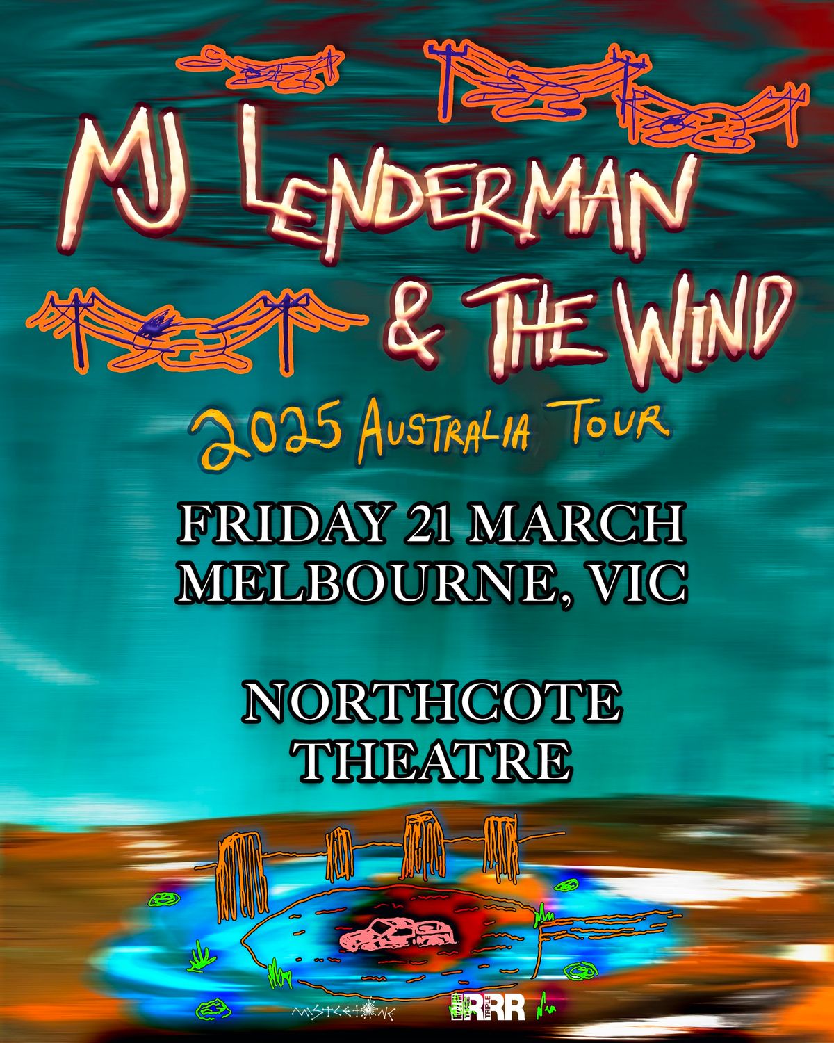 MJ Lenderman & the Wind Melbourne headline show at Northcote Theatre