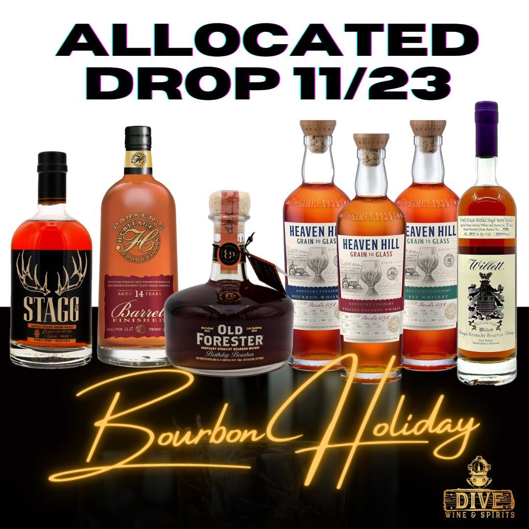 Allocated Bourbon Drop! 11\/23\/2024