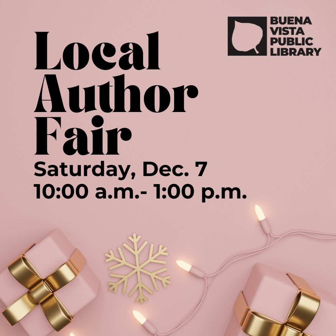 Local Author Fair at the Buena Vista Library