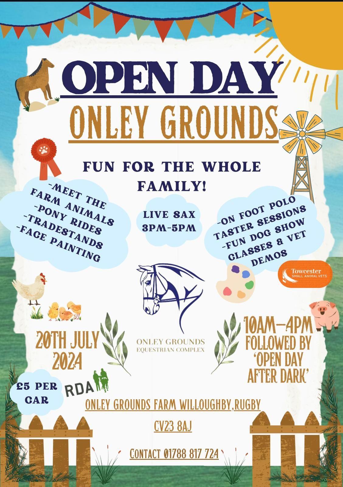 Open Day at Onley Grounds EC