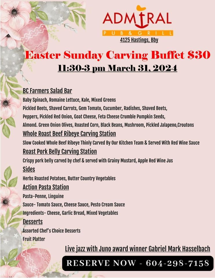 Easter Sunday Buffet