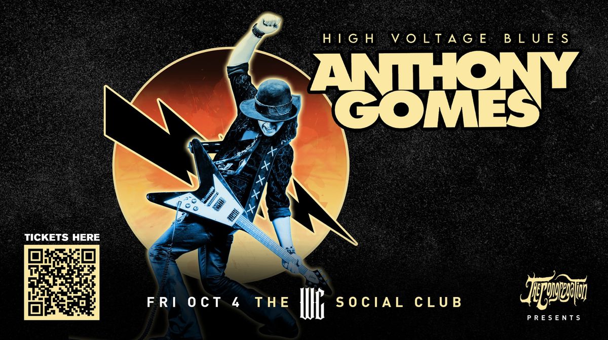 Anthony Gomes - High Voltage Blues, live in West Chicago at The WC Social Club!