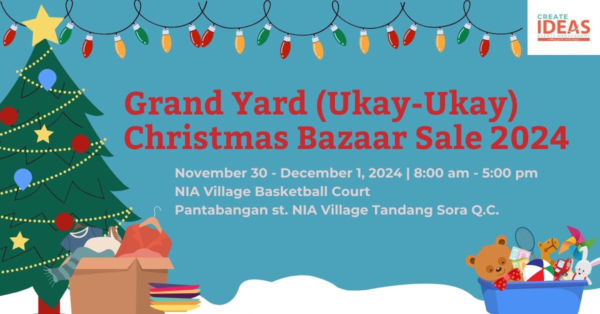 GRAND YARD (Ukay-Ukay) Holiday Sale 2024