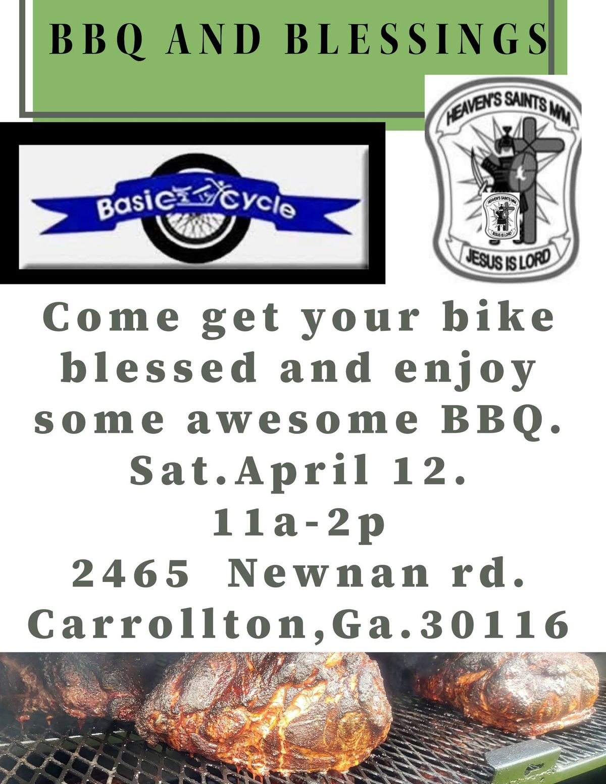 BIKE BLESSINGS AND BBQ