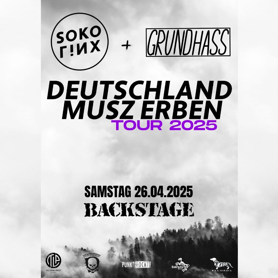 SOKO LiNX + GRUNDHASS | DEUTSCHLAND MUSZ ERBEN TOUR 2025 | BACKSTAGE M\u00dcNCHEN