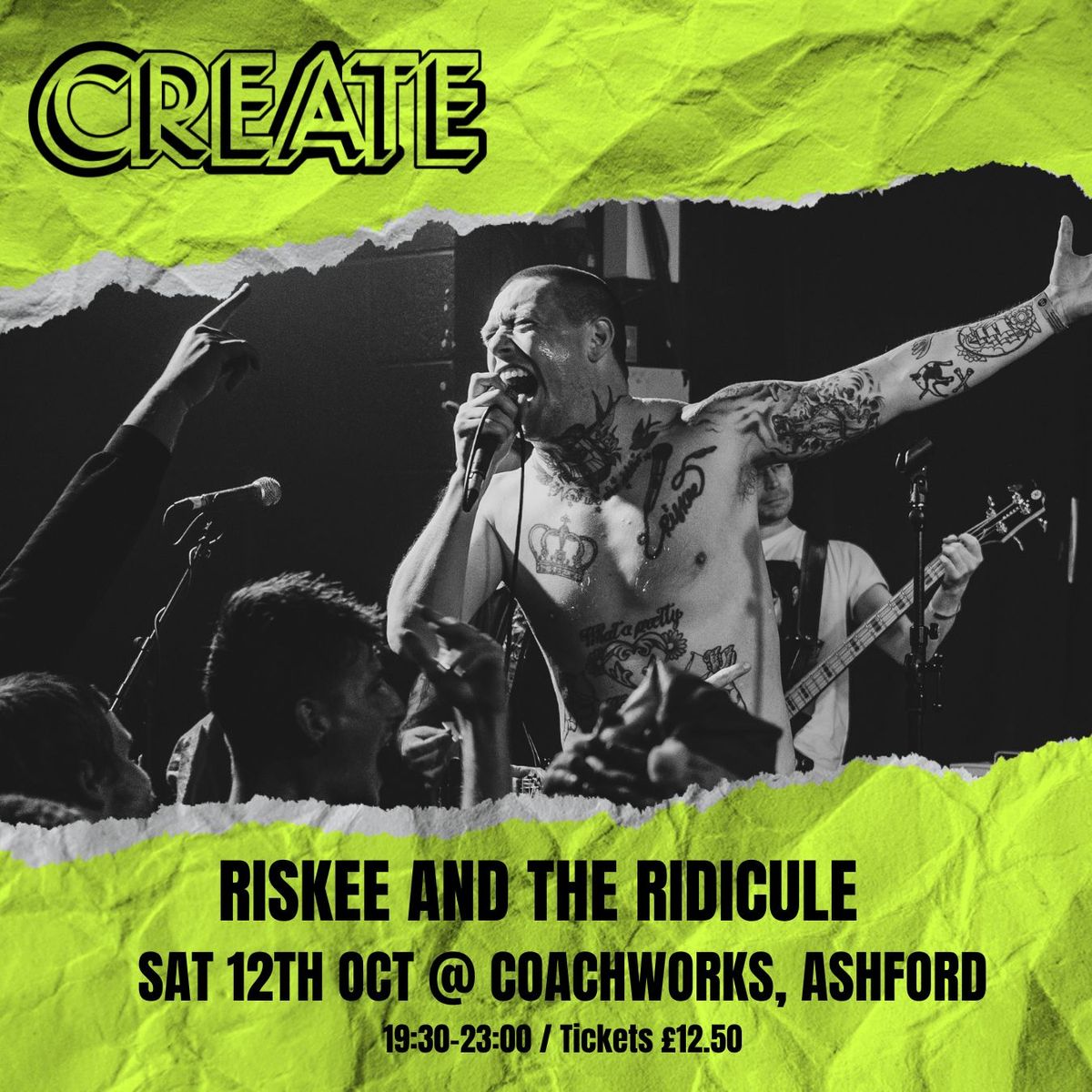 Riskee and The Ridicule (Create Music Village @ Coachworks)