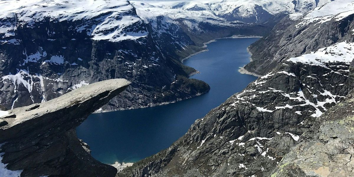 Norway Troll\u2019s Tongue Hike: Fjords, glaciers, and waterfalls