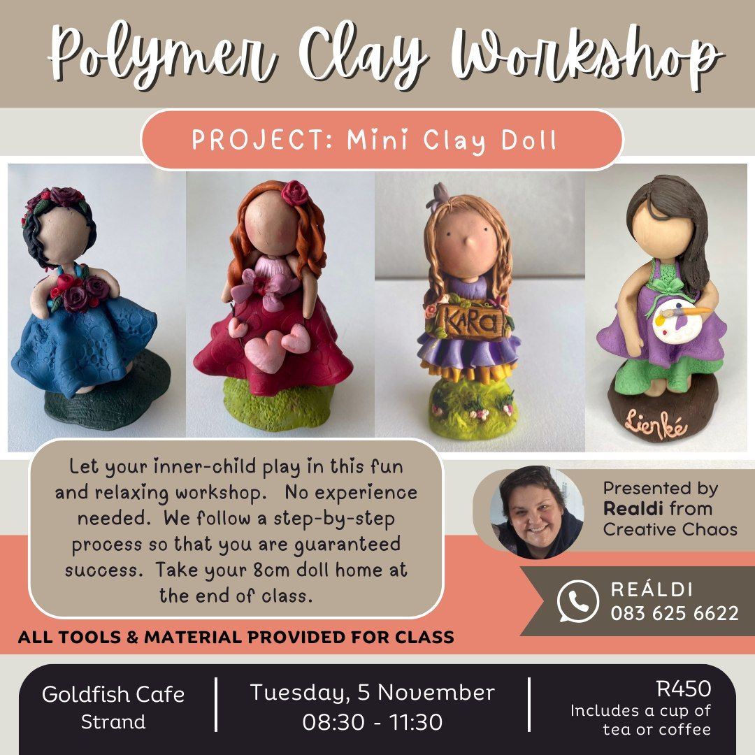 Polymer Clay Workshop - Mini Doll