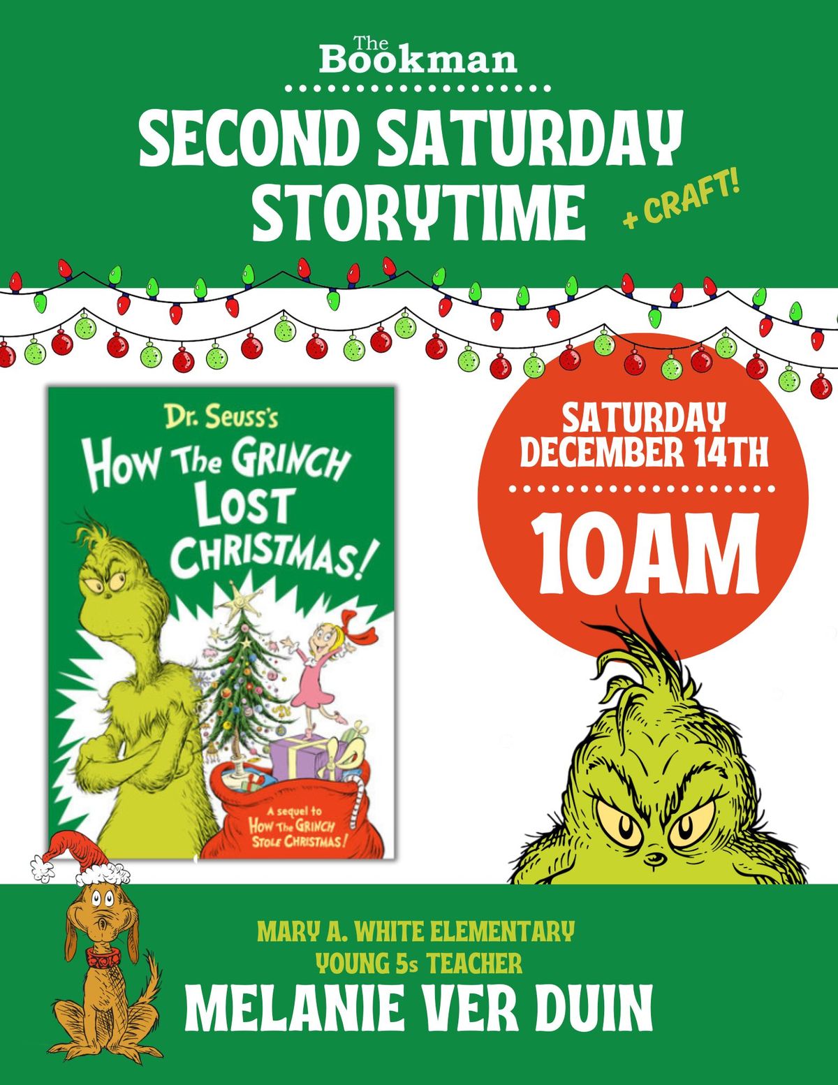 December Second Saturday Storytime