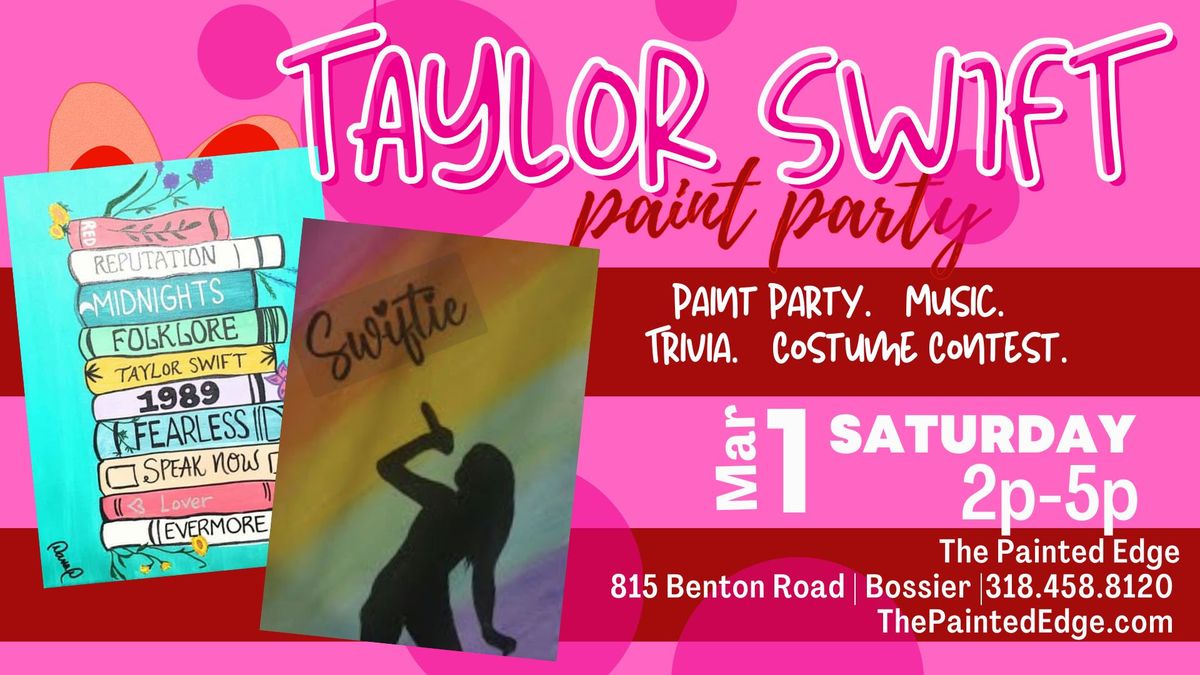 Taylor Swift Paint Party