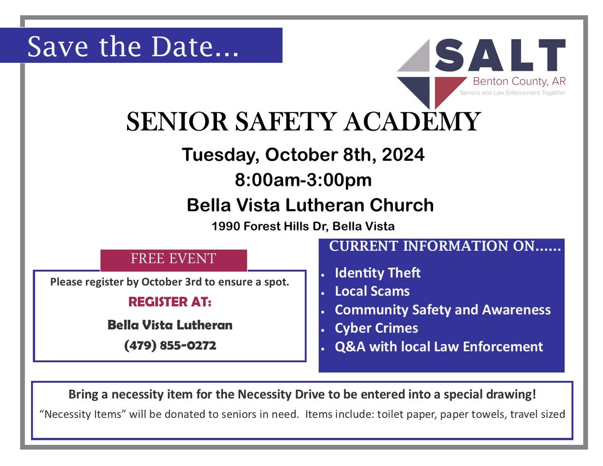 Senior Safety Academy