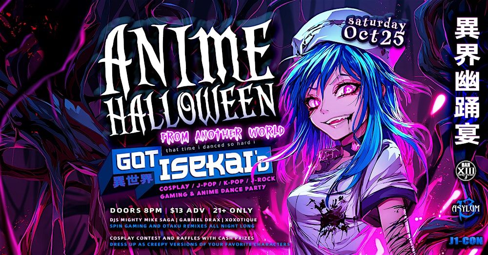 Anime Halloween Party at Bar XIII (Got Isekai'd 5)