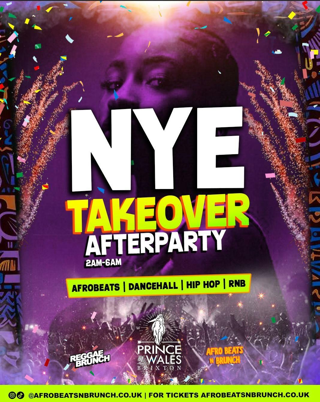 The TAKEOVER NYE After Party | LONDON | 2-6AM!