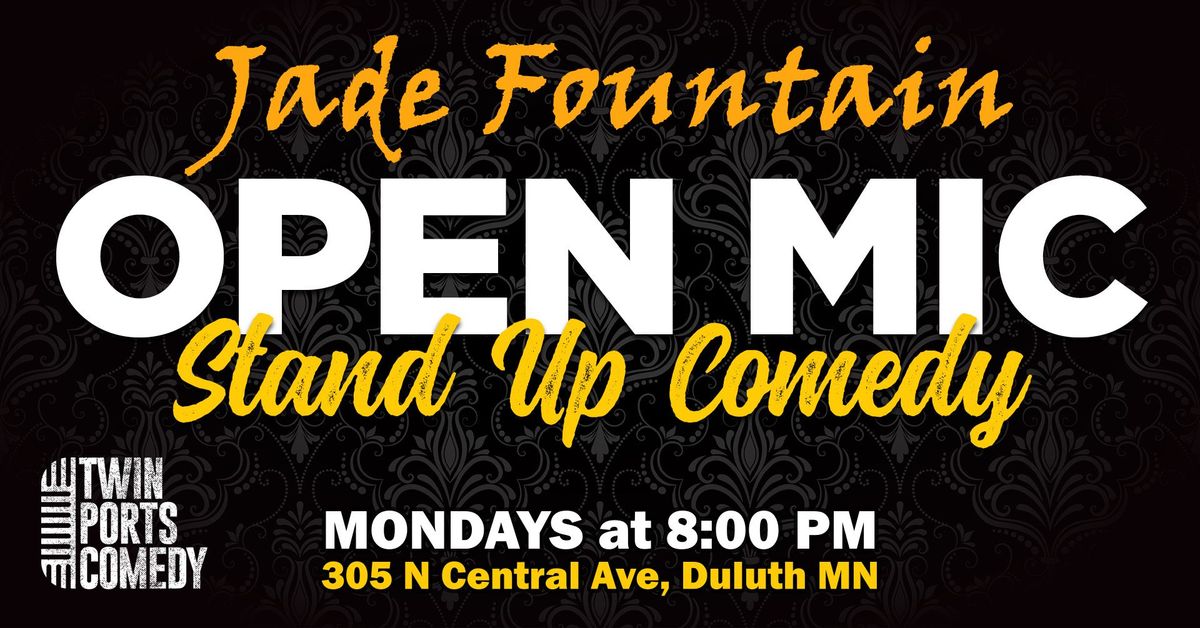 Jade Fountain Cocktail Lounge Open Mic Comedy